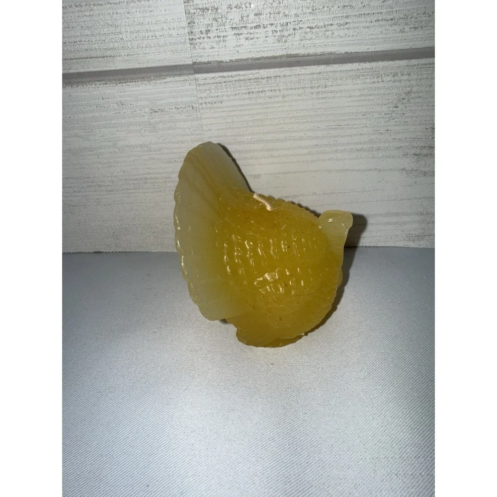 Turkey Shaped Beeswax Candle Small Thanksgiving Fall‎